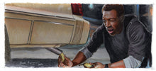 Load image into Gallery viewer, Beverly Hills Cop - Old Banana in the Tailpipe Poster Print By Jim Ferguson
