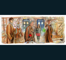 Load image into Gallery viewer, Doctor Who - The Big Red Button Poster Print By Jim Ferguson
