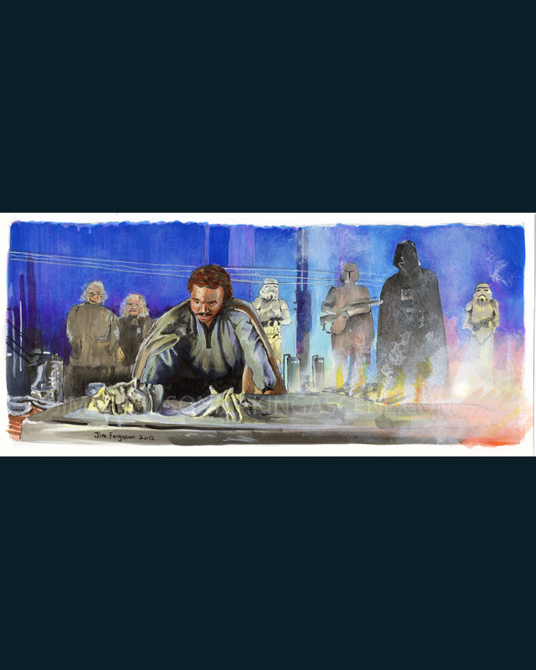 Star Wars Empire Strikes Back - Perfect Hibernation Poster Print By Jim Ferguson