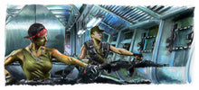 Load image into Gallery viewer, Aliens - Drake and Vasquez  Poster Print By Jim Ferguson
