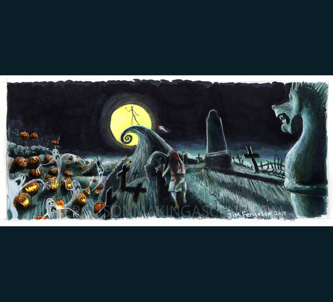 Nightmare Before Christmas - Jack's Lament Poster Print By Jim Ferguson