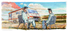 Load image into Gallery viewer, Breaking Bad - Walter and Jessie Print By Jim Ferguson
