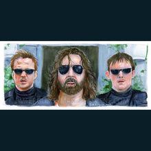 Load image into Gallery viewer, Boondock Saints - There was a Fire Fight 5&quot;x11&quot; Poster Print By Jim Ferguson
