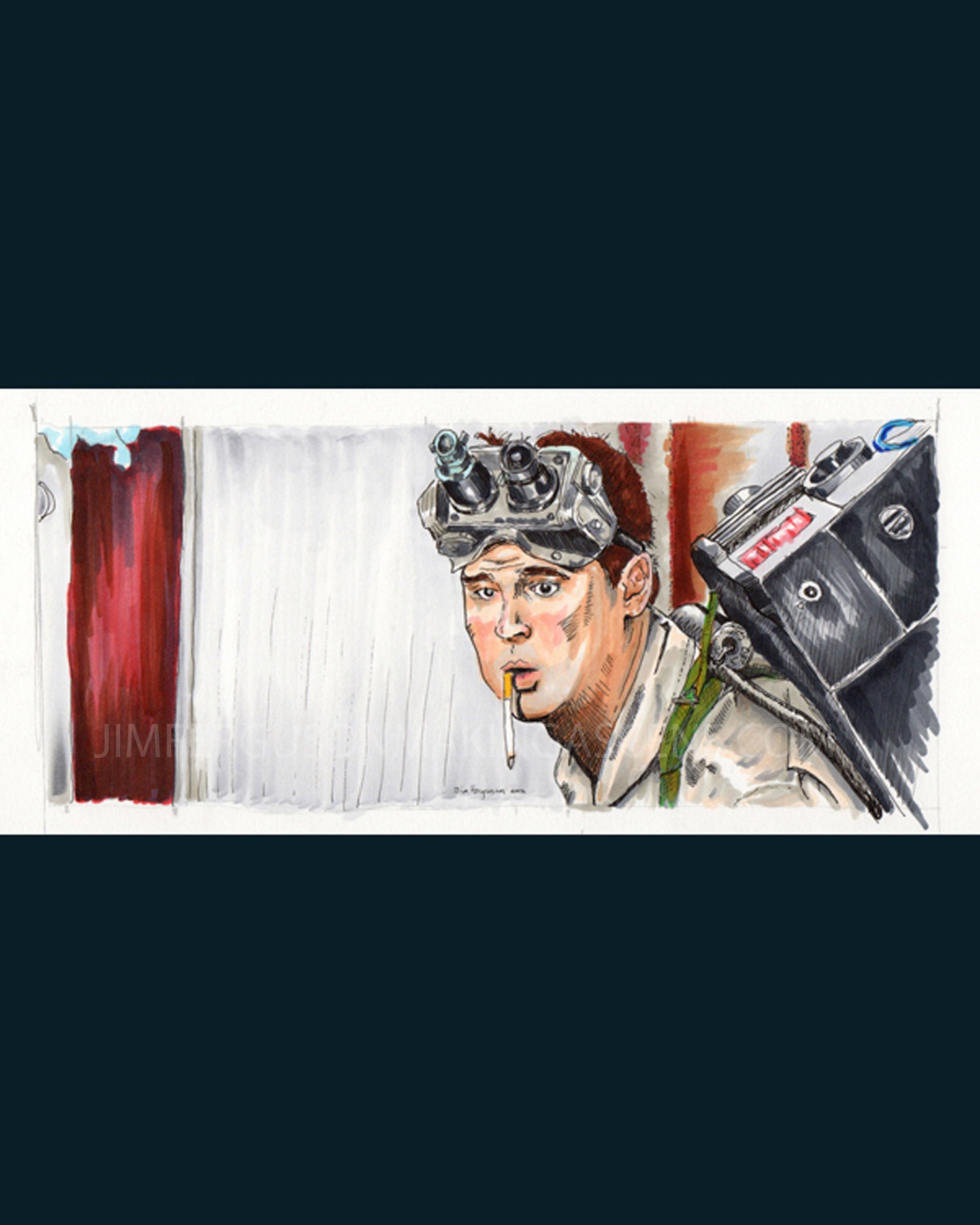 ghostbusters art ray