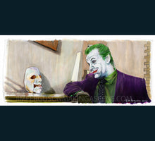 Load image into Gallery viewer, Batman - You Can&#39;t Make an Omelet Without Breaking Some Eggs Print By Jim Ferguson
