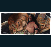Load image into Gallery viewer, Star Wars- Return of the Jedi - Rancor Keeper Poster Print By Jim Ferguson
