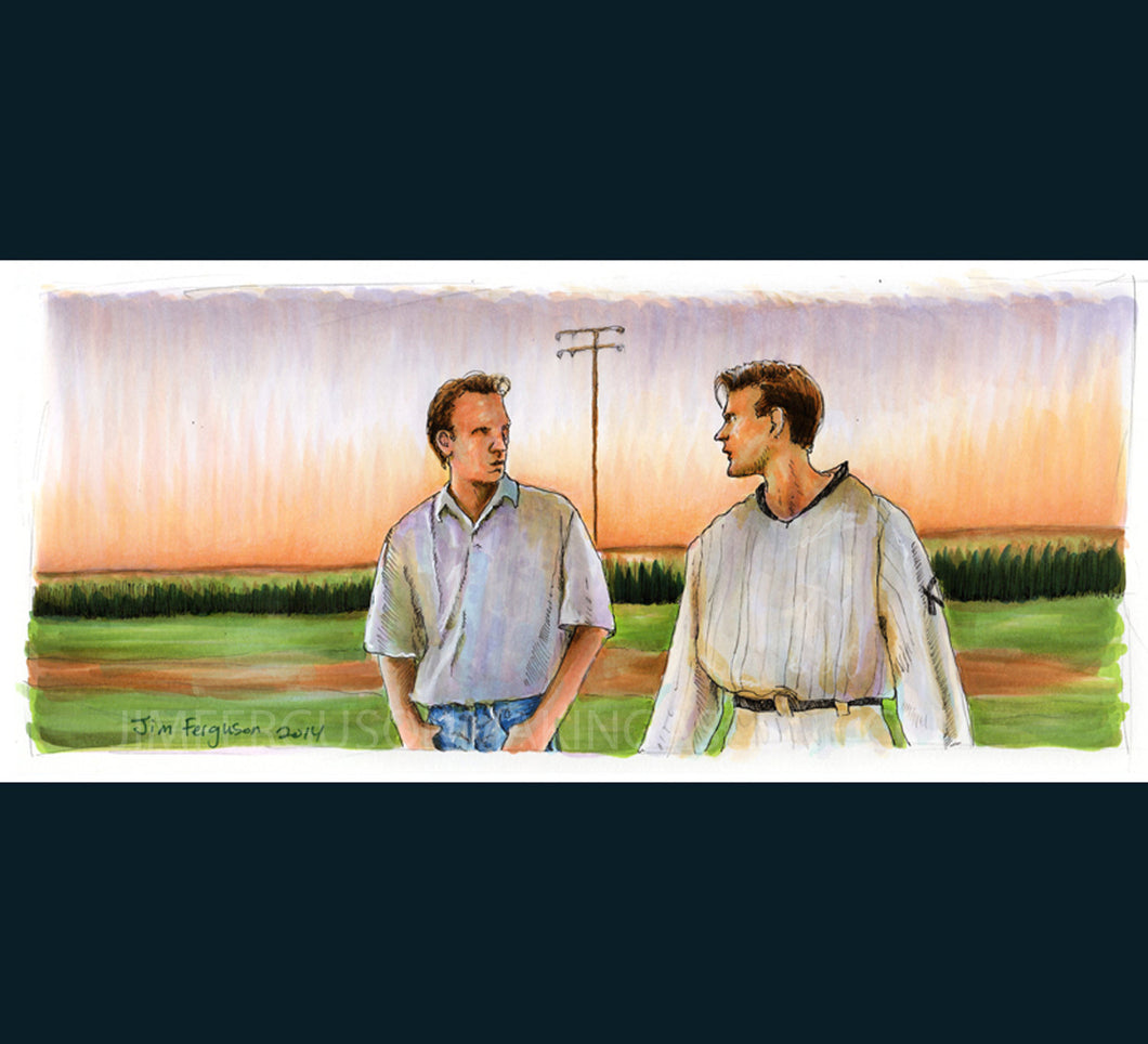 Field of Dreams - Is this Heaven Poster Print By Jim Ferguson