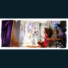 Load image into Gallery viewer, Poltergeist - &quot;Don&#39;t touch my babies&quot; 5&quot;x11&quot; Art Poster Print By Jim Ferguson
