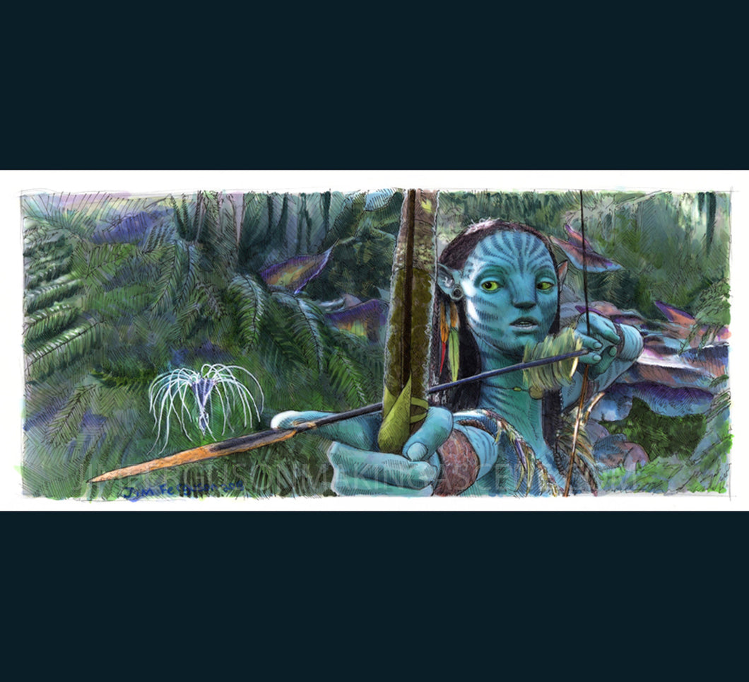 Avatar -  Neytiri Poster Print By Jim Ferguson
