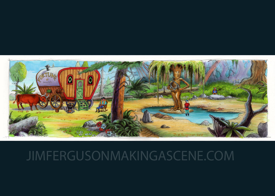King's Quest V - Weeping Willow By Jim Ferguson