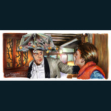 Load image into Gallery viewer, Back to the Future - Don&#39;t Say a Word  Poster Print By Jim Ferguson
