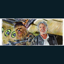 Load image into Gallery viewer, Star Wars - Chewie We&#39;re Home  Poster Print By Jim Ferguson
