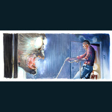 Load image into Gallery viewer, Poltergeist - Closet Ghost  Art Poster Print By Jim Ferguson
