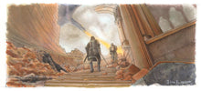 Load image into Gallery viewer, Game of Thrones - The Hound vs The Mountain Print By Jim Ferguson
