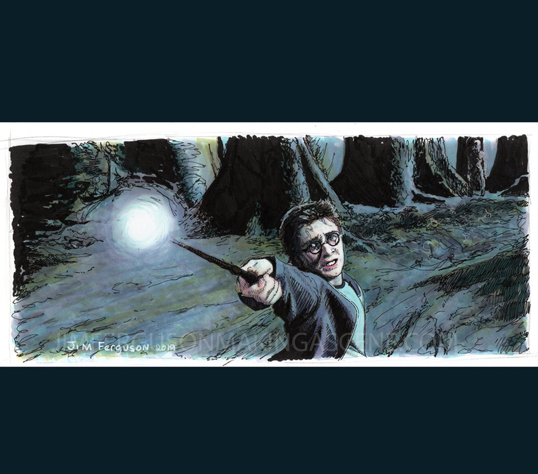 Harry Potter - Expecto Patronum Print By Jim Ferguson