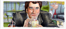 Load image into Gallery viewer, Pulp Fiction - I Gotta Know what a 5 Dollar Shake Taste Like Art Print By Jim Ferguson
