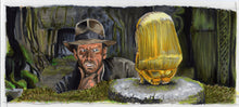 Load image into Gallery viewer, Indiana Jones - Idol Poster Print By Jim Ferguson
