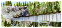 Load image into Gallery viewer, Stand By Me - Hey Atleast Now We Know When the Next Train was Due Poster Print By Jim Ferguson
