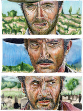 Load image into Gallery viewer, The Good, the Bad, and the Ugly - Standoff Set of 3 Poster Prints By Jim Ferguson
